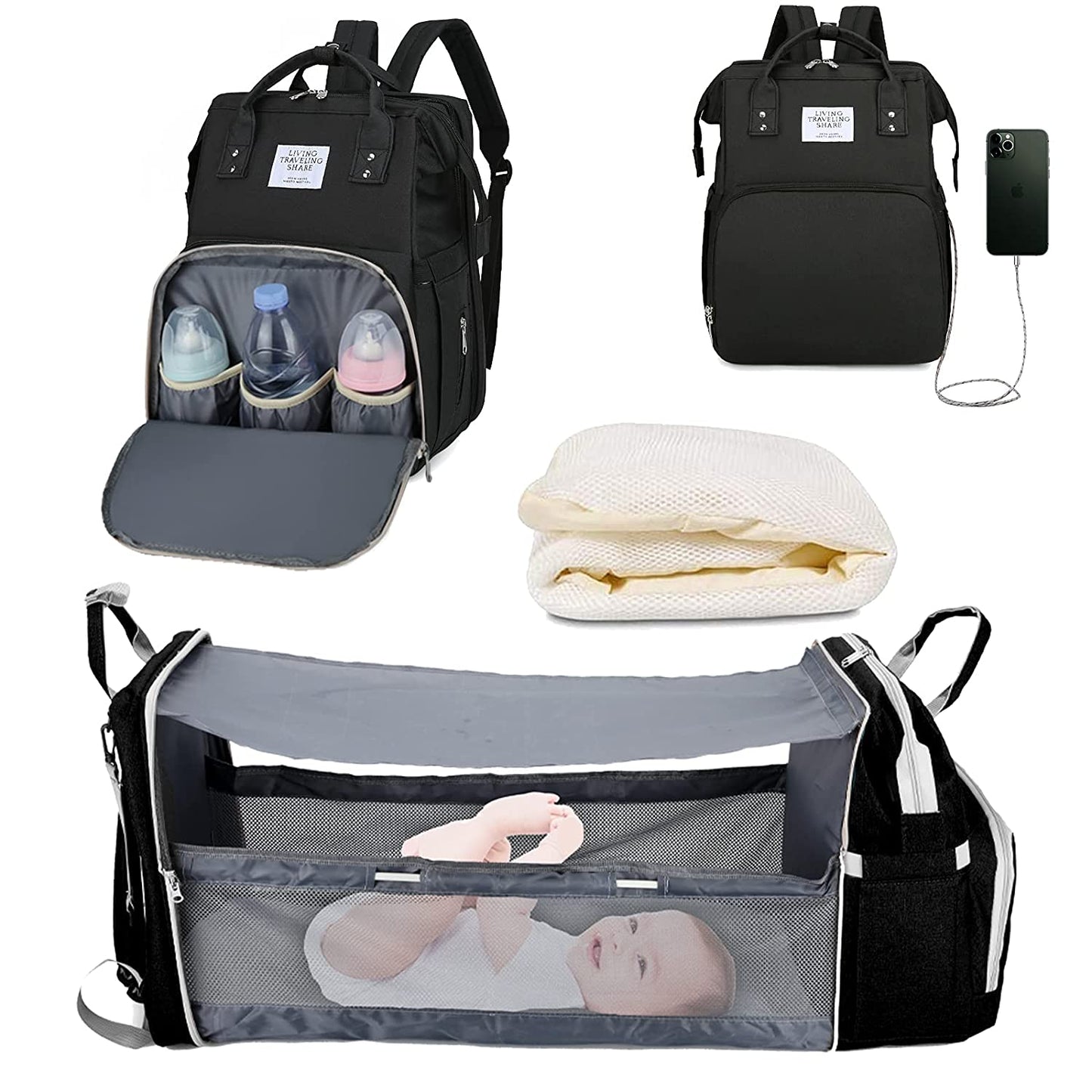 Wasserfeste Wickeltasche